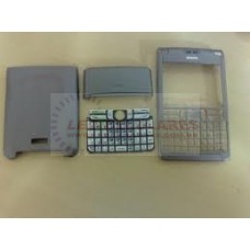 CARCAÇA NOKIA E61 E62 PRATA COMPLETA